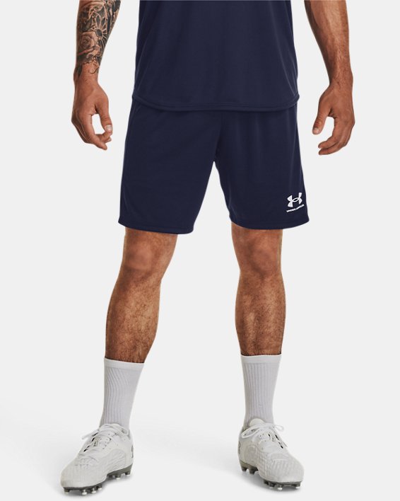 Men's UA Challenger Knit Shorts, Navy, pdpMainDesktop image number 0